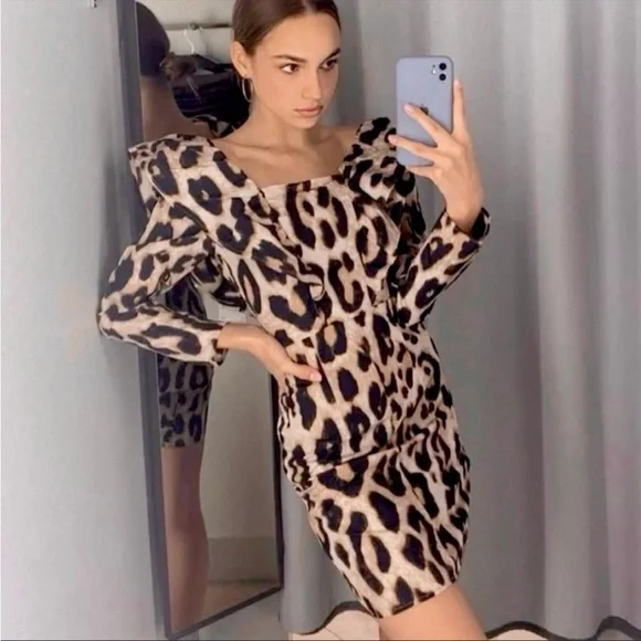 HM RUFFLE DRESS - Picture 2 of 5